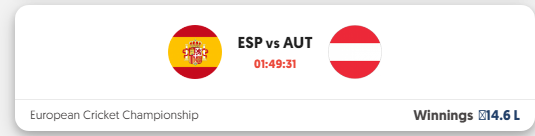 SPA vs AUT Dream11 Team Prediction Today, Spain vs Austria Dream11 ECC- International T10 Fantasy Cricket Tips, Match Preview, Playing 11, Live Stream
