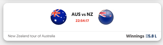 Australia vs New Zealand Dream11 Team Prediction